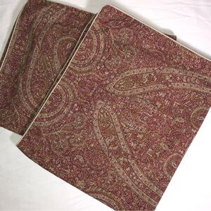 Yves DeLorme Paris Pillow case Shams, Made in France, set of two,100% Cotton